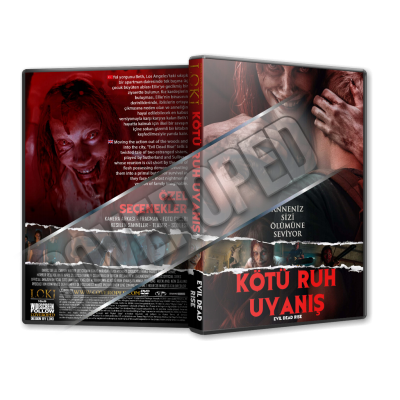 Kötü Ruh Uyanış - Evil Dead Rise - 2023 Türkçe Dvd Cover Tasarımı